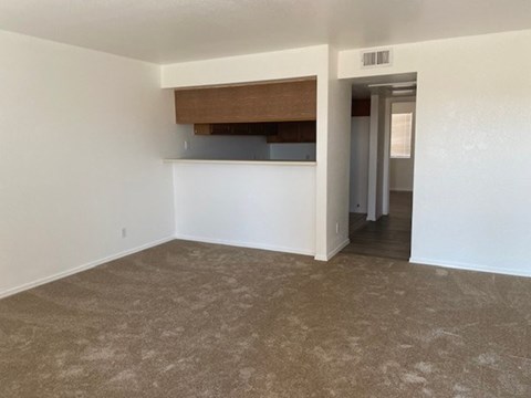 Floor plan for 1 bed, 1 bath